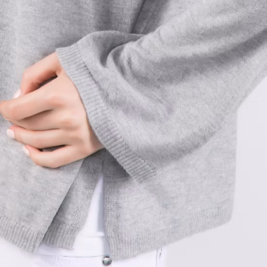 Moda mujer cuello redondo Kashgar